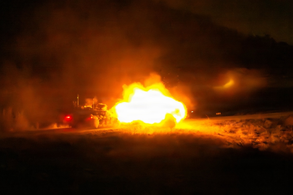 1-7 Cav conducts Tank Gunnery