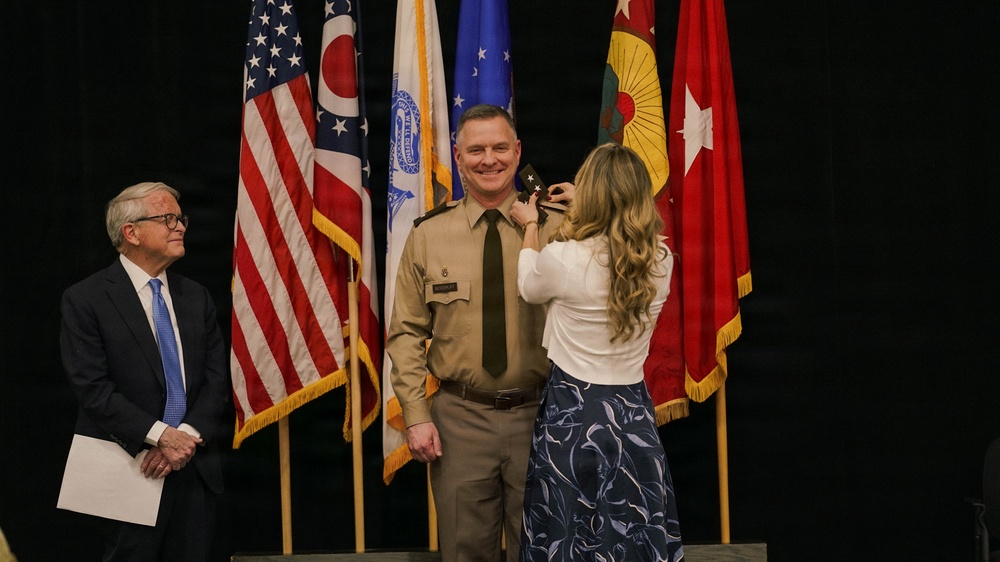 Ohio adjutant general promoted to major general
