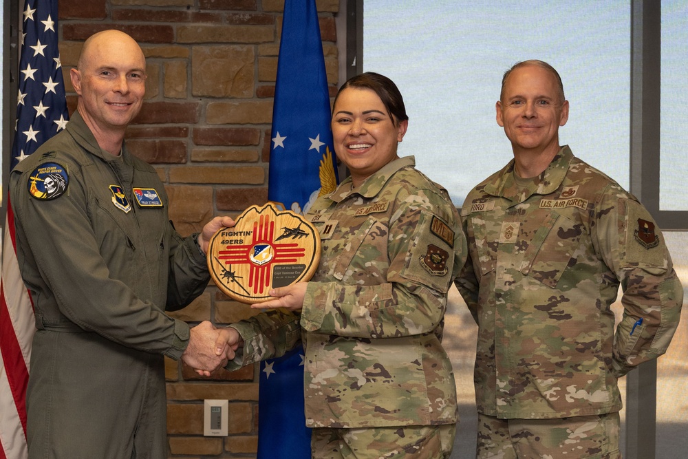 Holloman Air Force Base 2025 4th Quarter Wing Award Ceremony