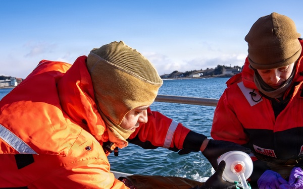 Cold weather joint medical evacuation exercise at Arctic Edge 26