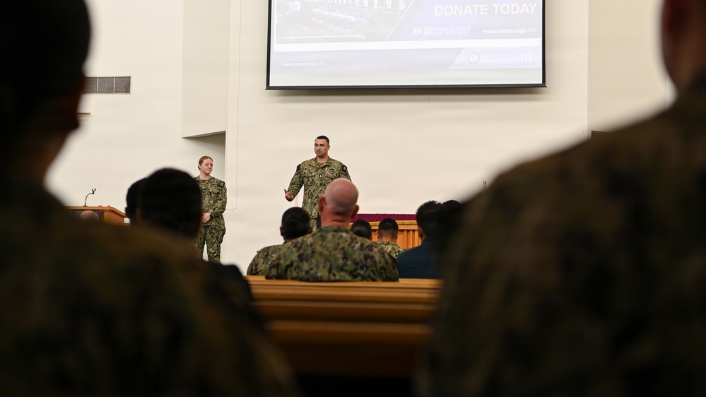 Navy-Marine Corps Relief Society hosts Active Duty Fund Drive presentation