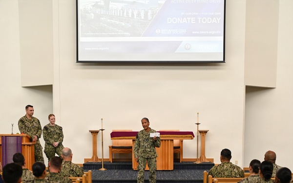 Navy-Marine Corps Relief Society hosts Active Duty Fund Drive presentation