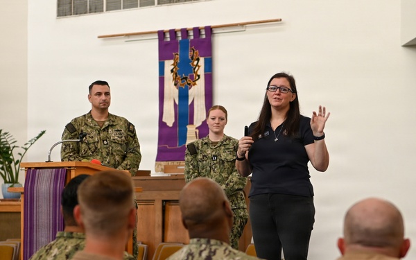 Navy-Marine Corps Relief Society hosts Active Duty Fund Drive presentation