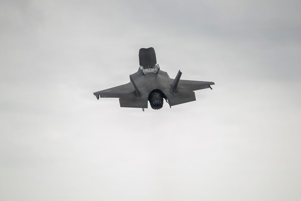 USS Tripoli Conducts F-35 Flight Operations