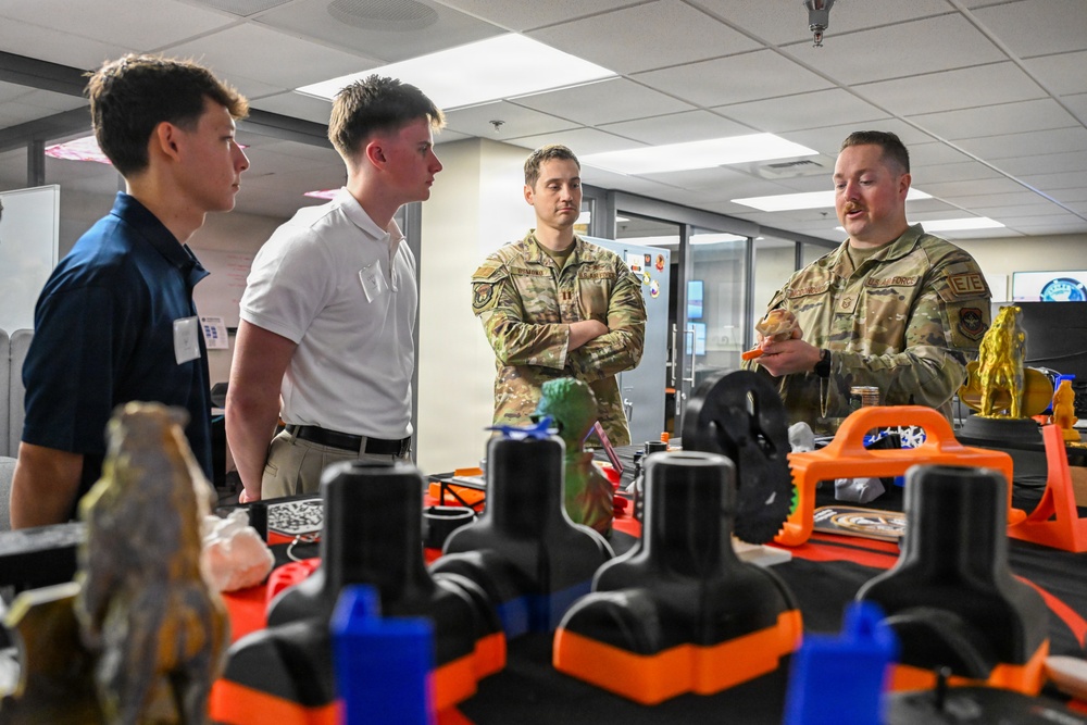 AFROTC cadets explore innovation and additive manufacturing at Phoenix Spark Lab