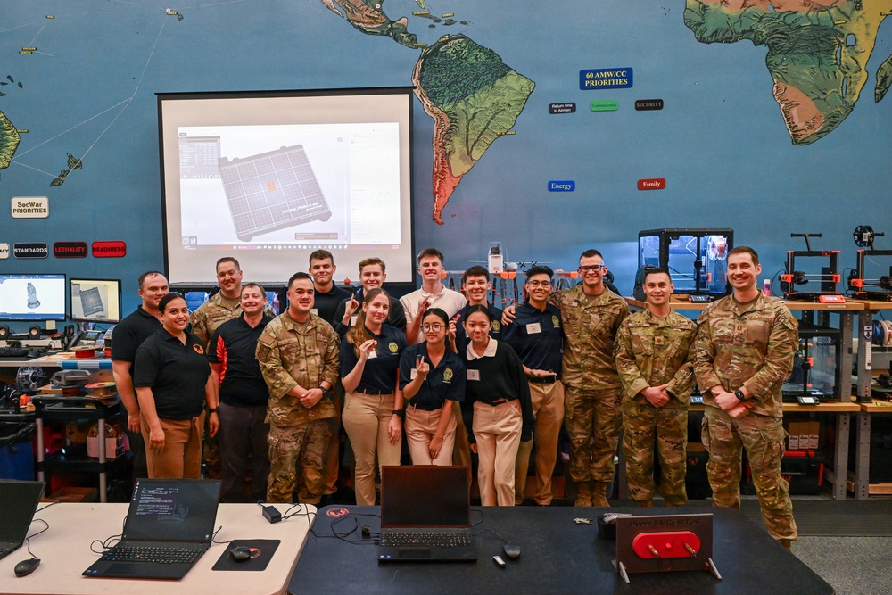 AFROTC cadets explore innovation and additive manufacturing at Phoenix Spark Lab