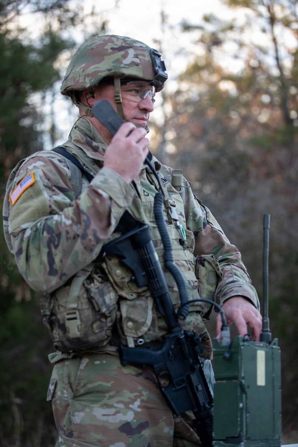 Soldiers compete in 30th Troop Command Best Warrior Competition