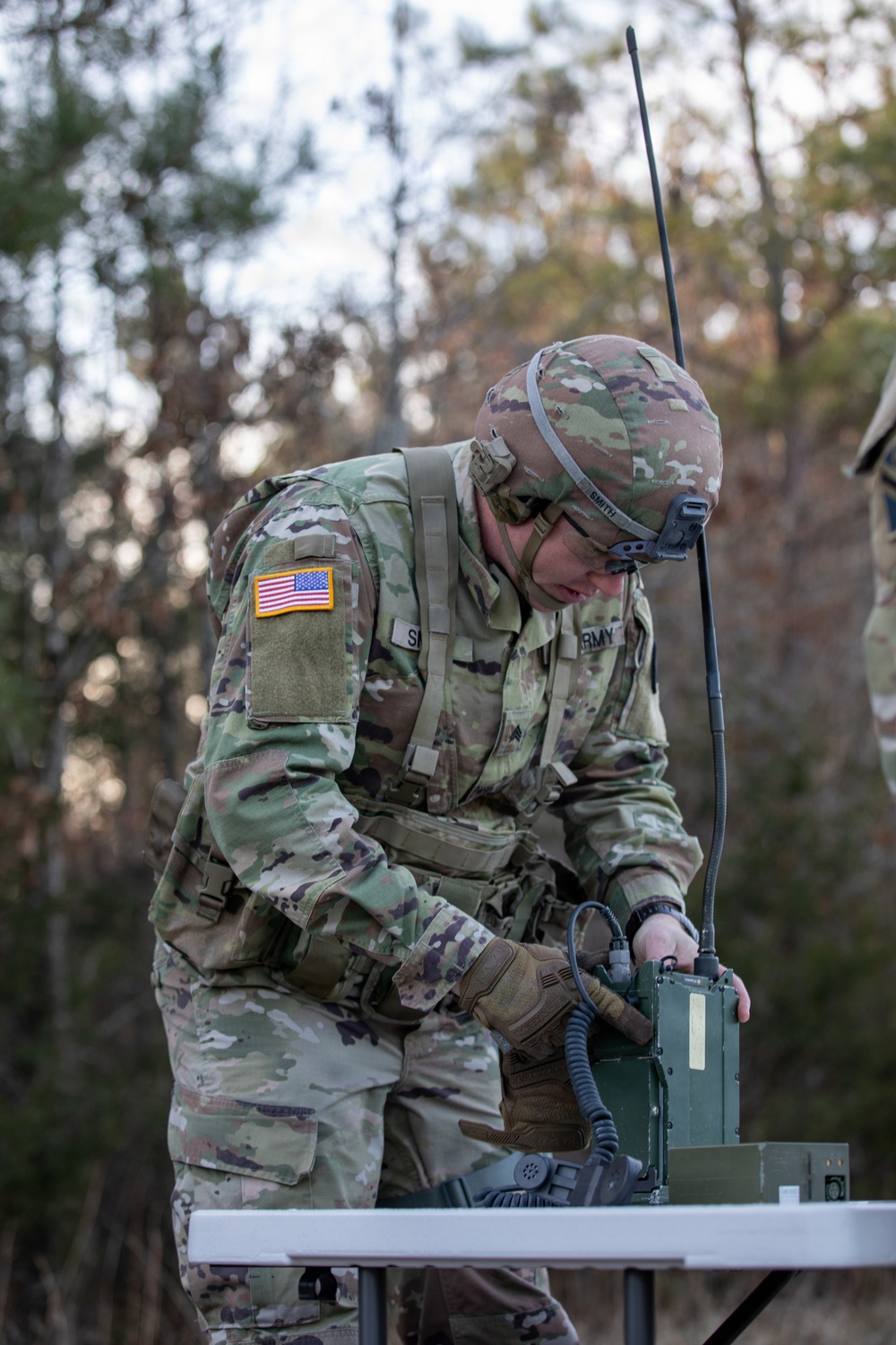 Soldiers compete in 30th Troop Command Best Warrior Competition