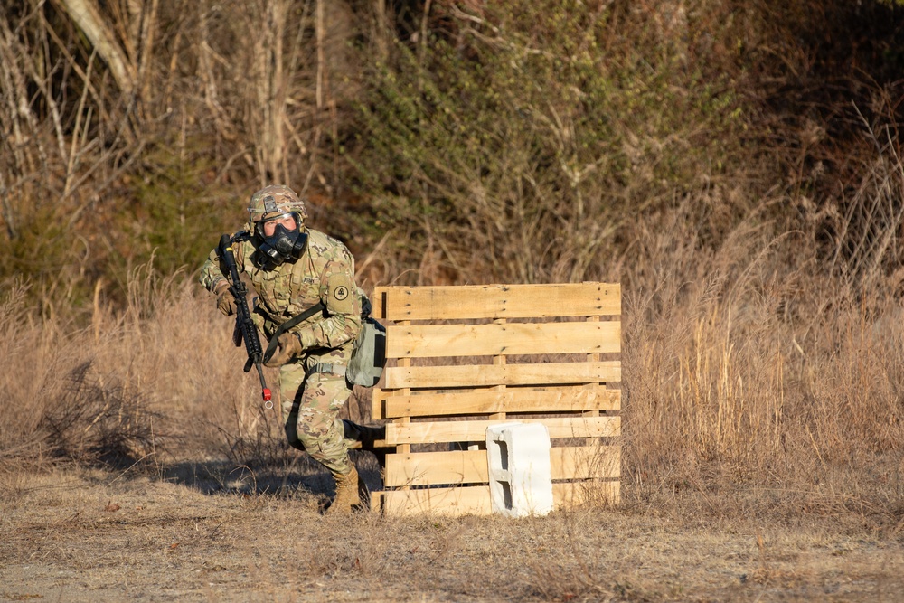 Soldiers compete in 30th Troop Command Best Warrior Competition