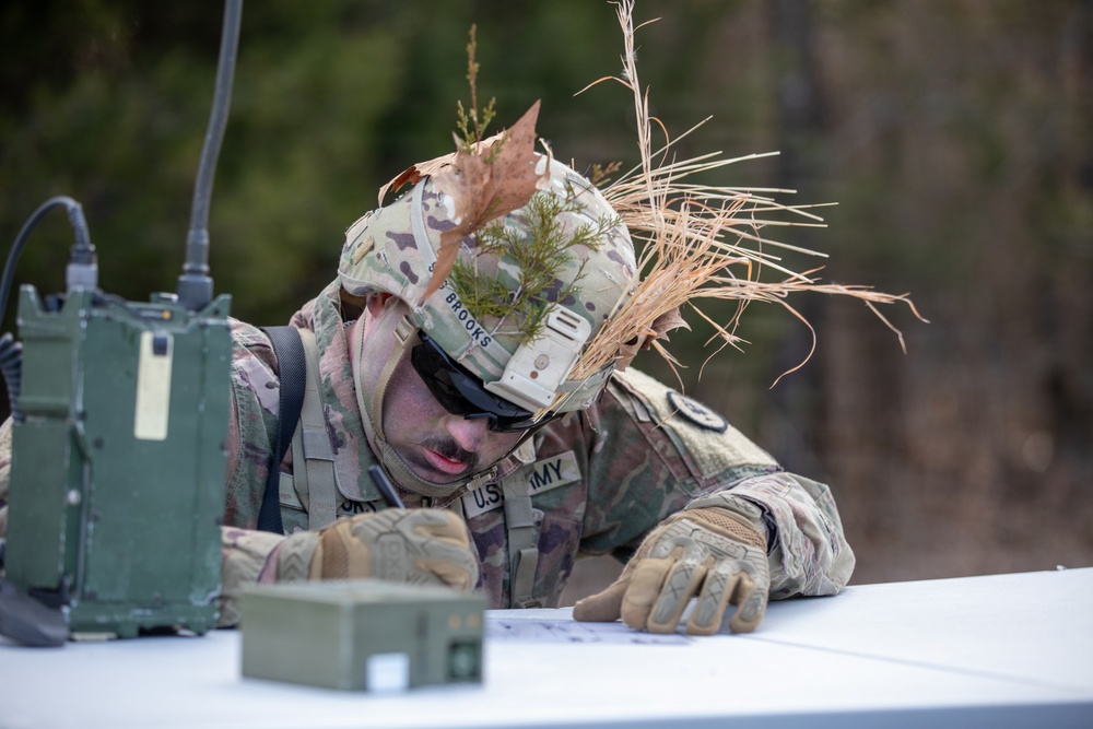 Soldiers compete in 30th Troop Command Best Warrior Competition