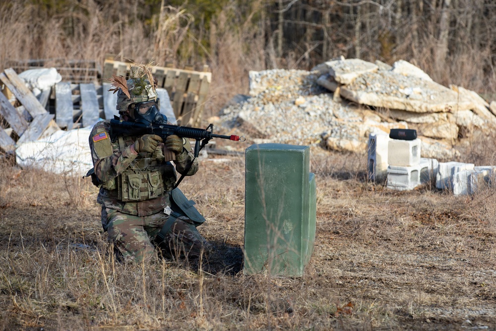 Soldiers compete in 30th Troop Command Best Warrior Competition