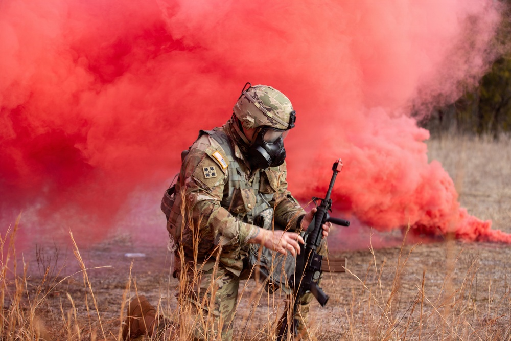 Soldiers compete in 30th Troop Command Best Warrior Competition