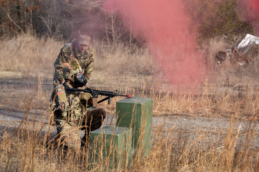 Soldiers compete in 30th Troop Command Best Warrior Competition
