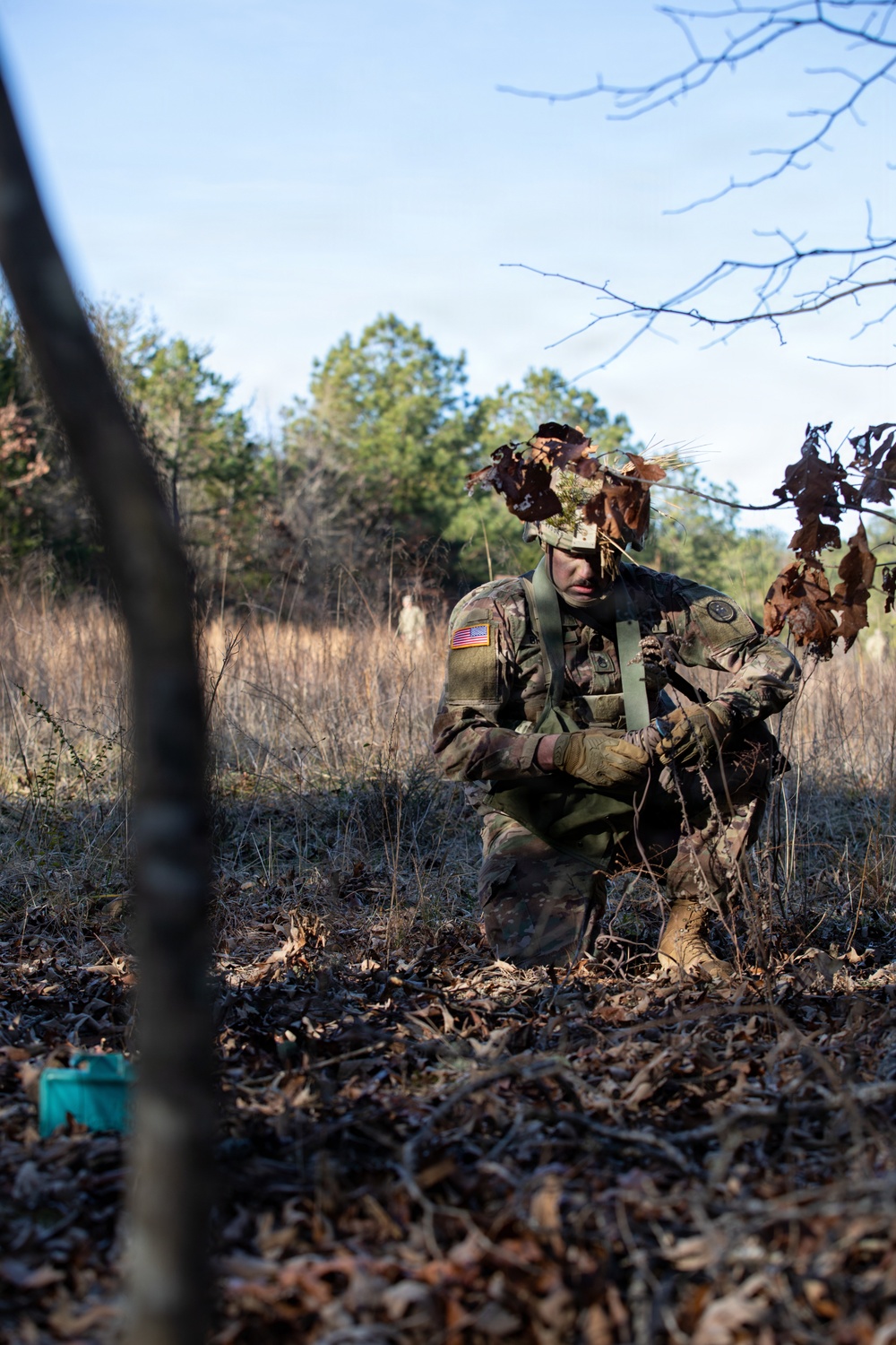Soldiers compete in 30th Troop Command Best Warrior Competition