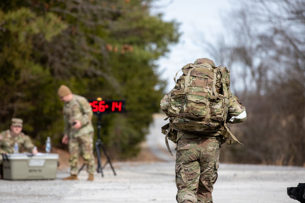 Soldiers compete in 30th Troop Command Best Warrior Competition