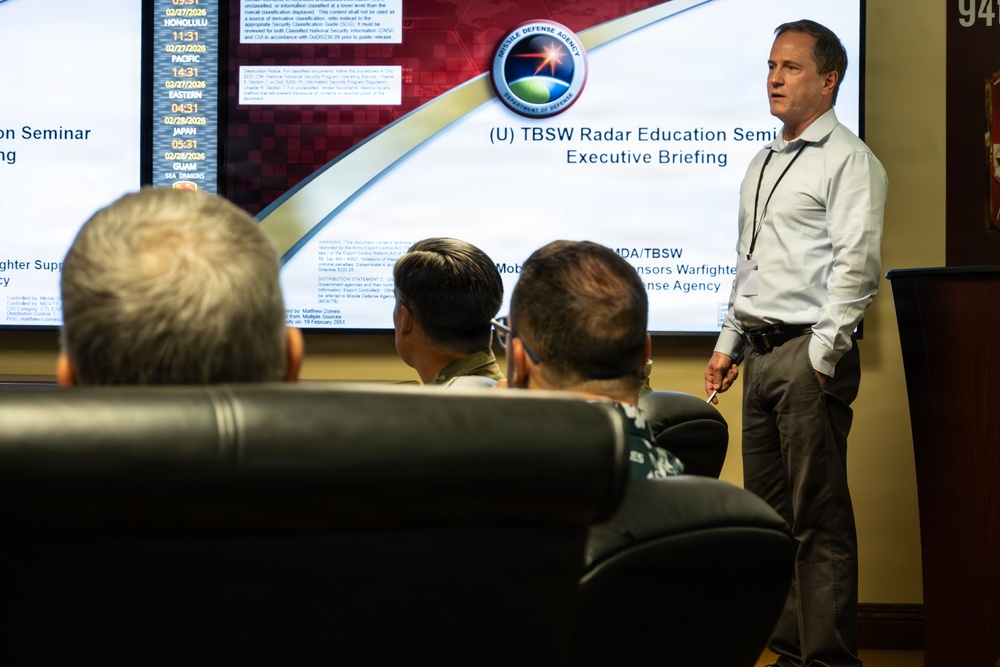 Leaders from the 94th AAMDC attend RES and AN/TPY-2 FBM Training