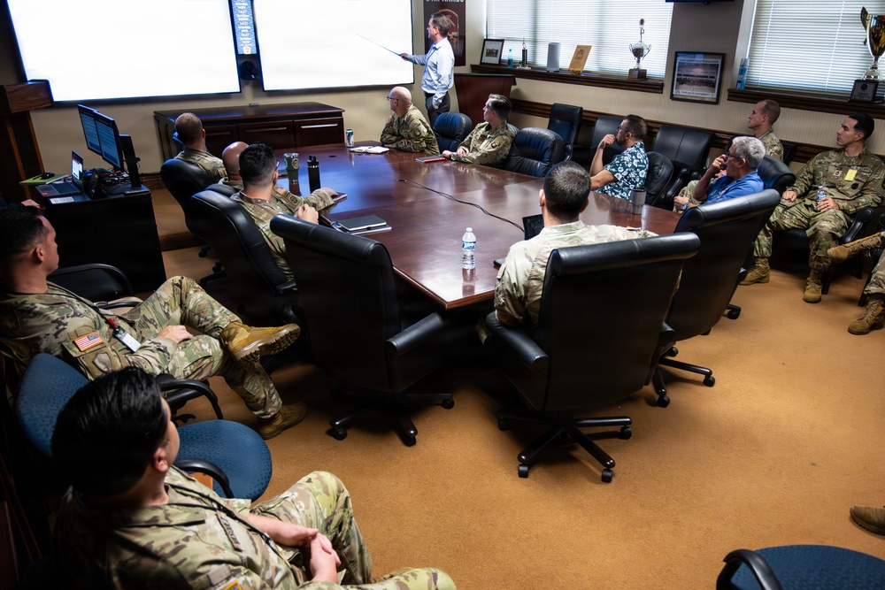 Leaders from the 94th AAMDC attend RES and AN/TPY-2 FBM Training