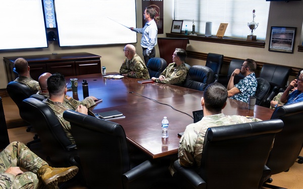 Leaders from the 94th AAMDC attend RES and AN/TPY-2 FBM Training