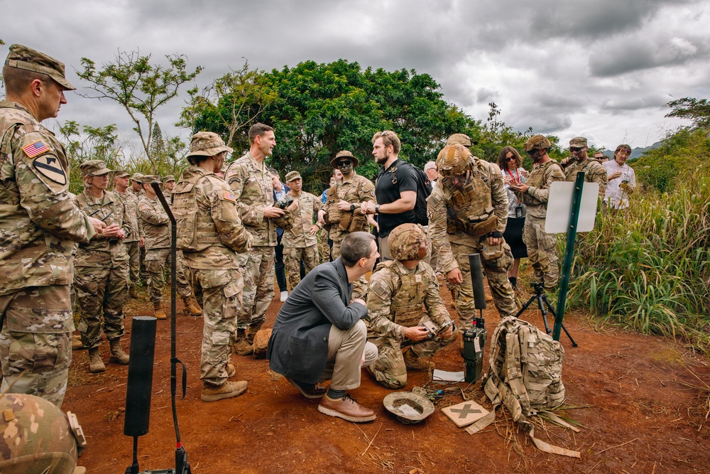 In the Pacific, 25th ID Soldiers lead Army's push for faster, data driven capability