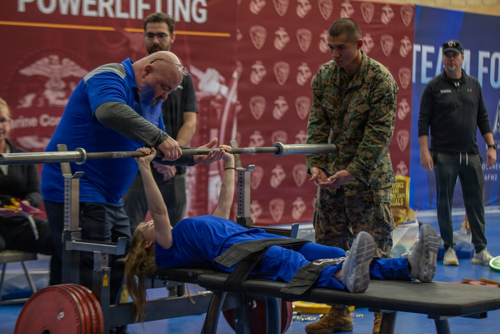 Powerlifting at the Marine Corps Air Force Trials 2026