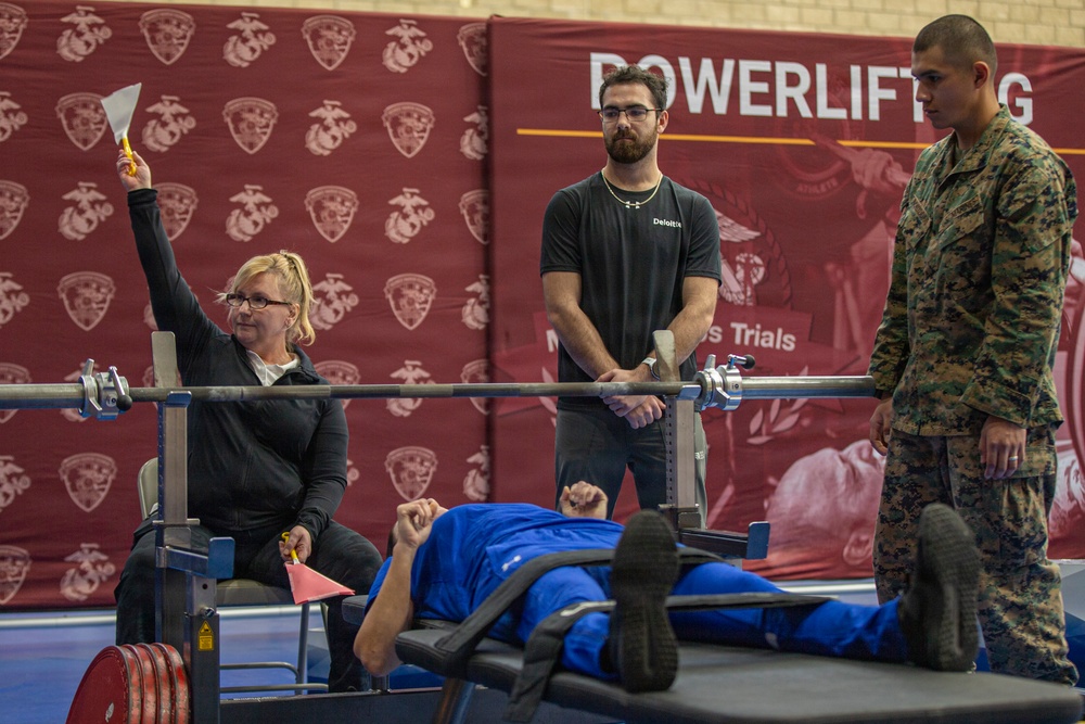 Powerlifting at the Marine Corps Air Force Trials 2026