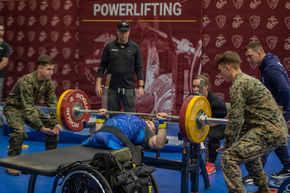 Powerlifting at the Marine Corps Air Force Trials 2026