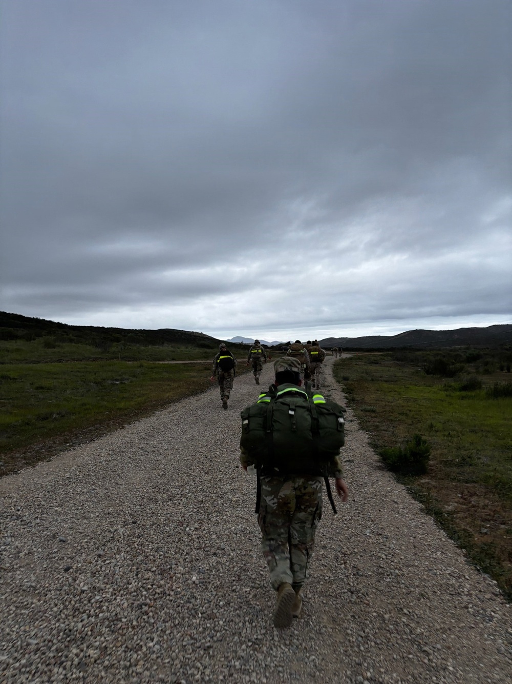 SSC Guardians participate in Norwegian Foot March with Marines