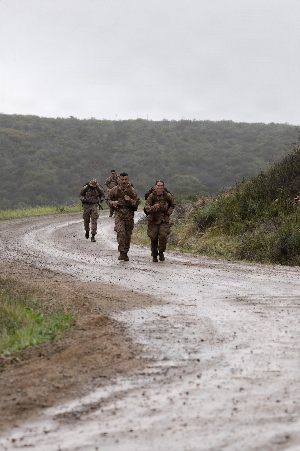 SSC Guardians participate in Norwegian Foot March with Marines
