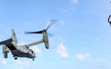 22nd MEU(SOC) | Offload Operations aboard USS Iwo Jima