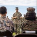 MARFORPAC HQ Company conducts change of command ceremony