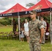 MARFORPAC HQ Company conducts change of command ceremony