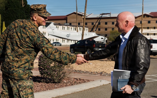 Sen. Kelly Visits MCAS Yuma