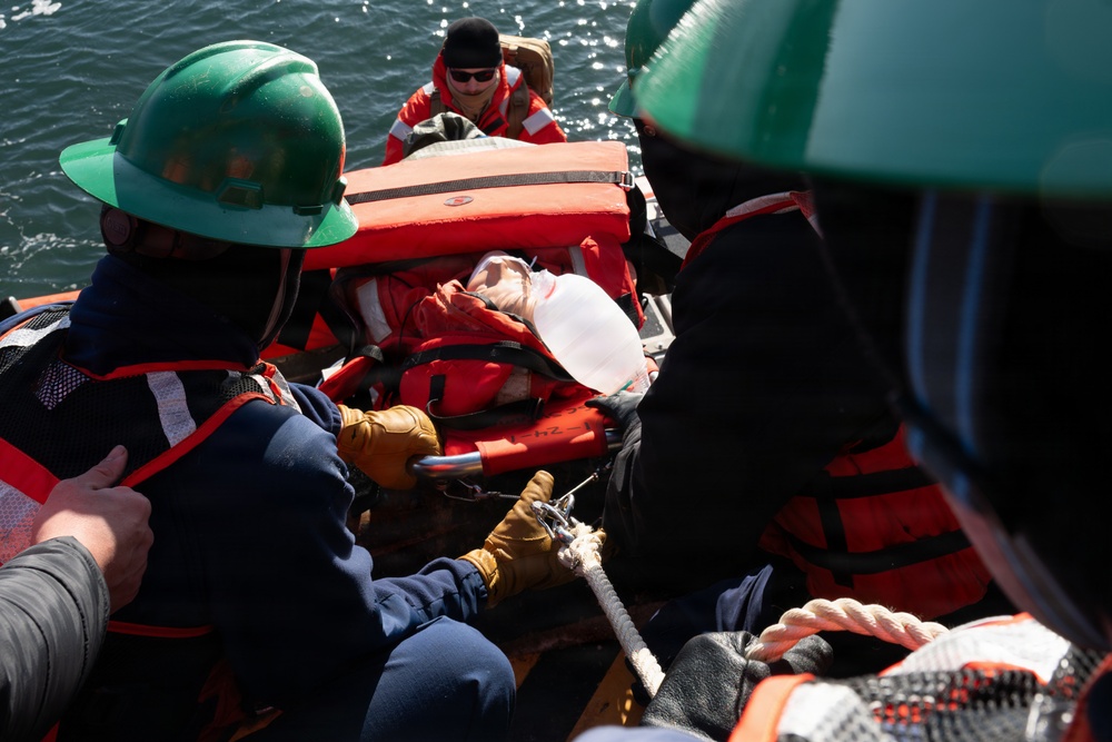 ARCTIC EDGE 26 USCGC Fir Casualty Exercise