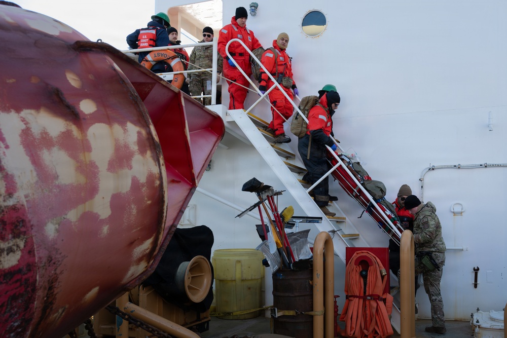 ARCTIC EDGE 26 USCGC Fir Casualty Exercise