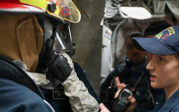 Comstock General Quarters Drill