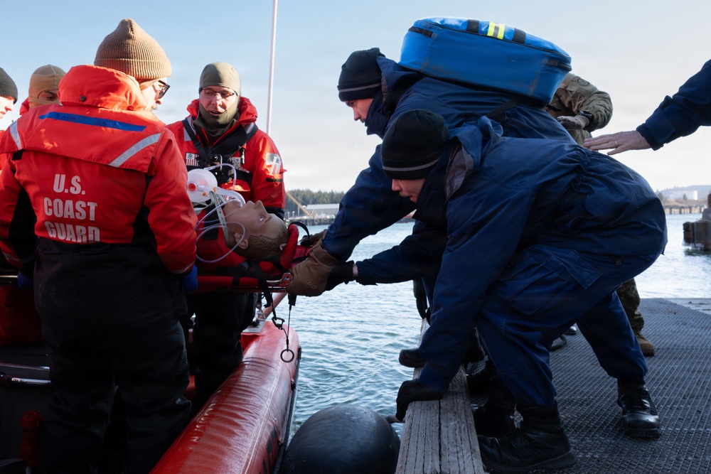 ARCTIC EDGE 26 USCGC Fir Casualty Exercise