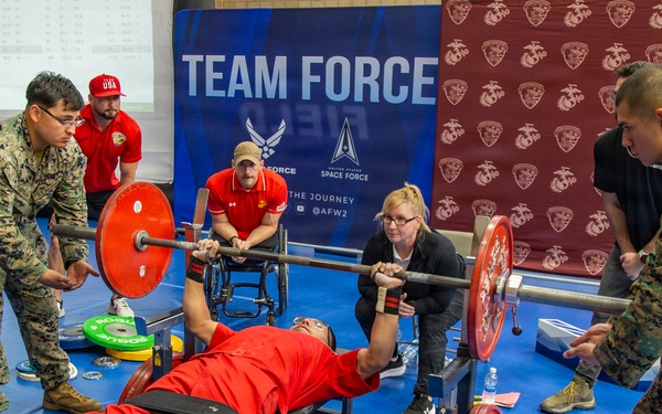 Powerlifting at the Marine Corps Air Force Trials 2026