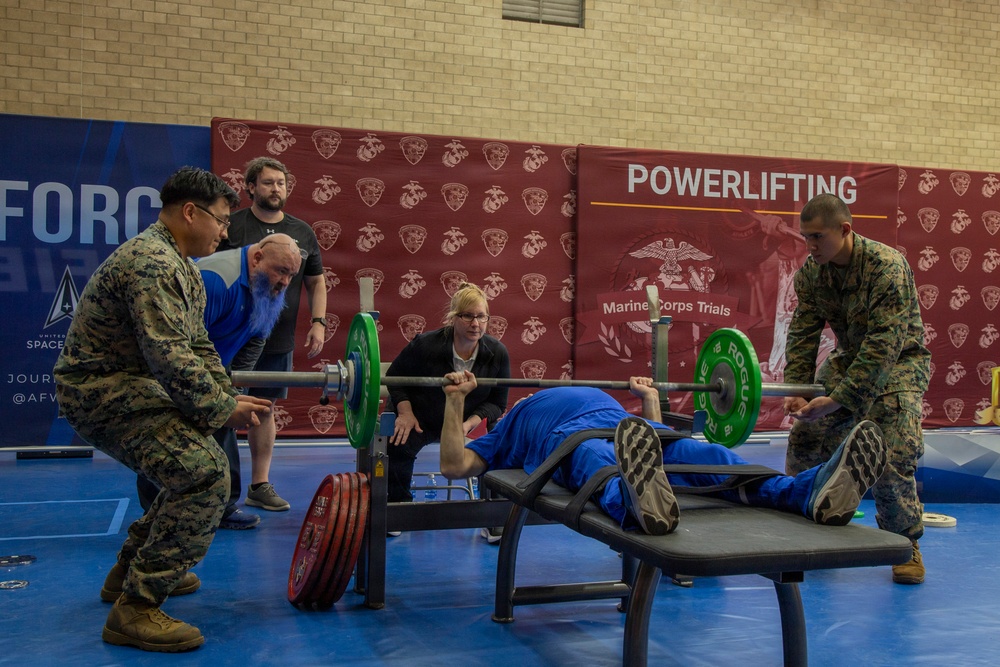 Powerlifting at the Marine Corps Air Force Trials 2026