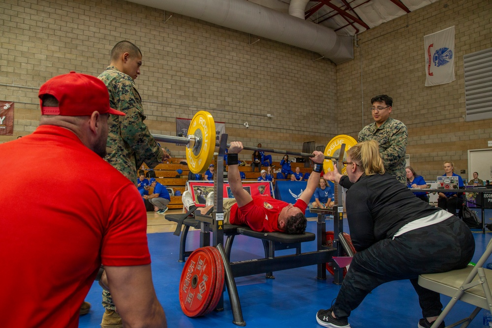 Powerlifting at the Marine Corps Air Force Trials 2026