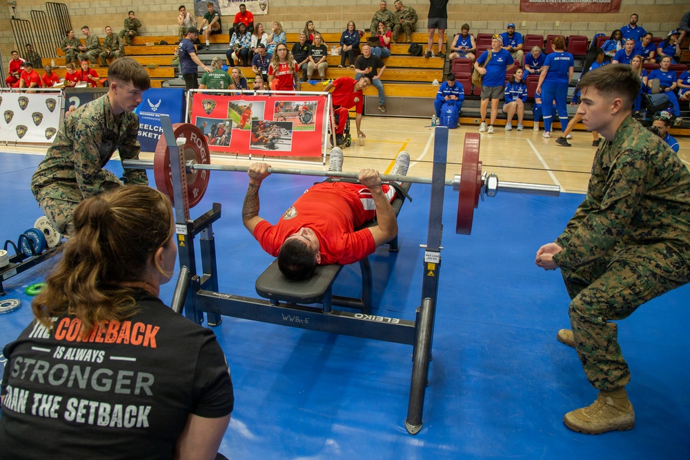 Powerlifting at the Marine Corps Air Force Trials 2026