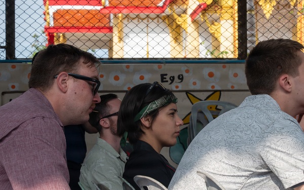 Students receive snake safety brief during Cobra Gold 45