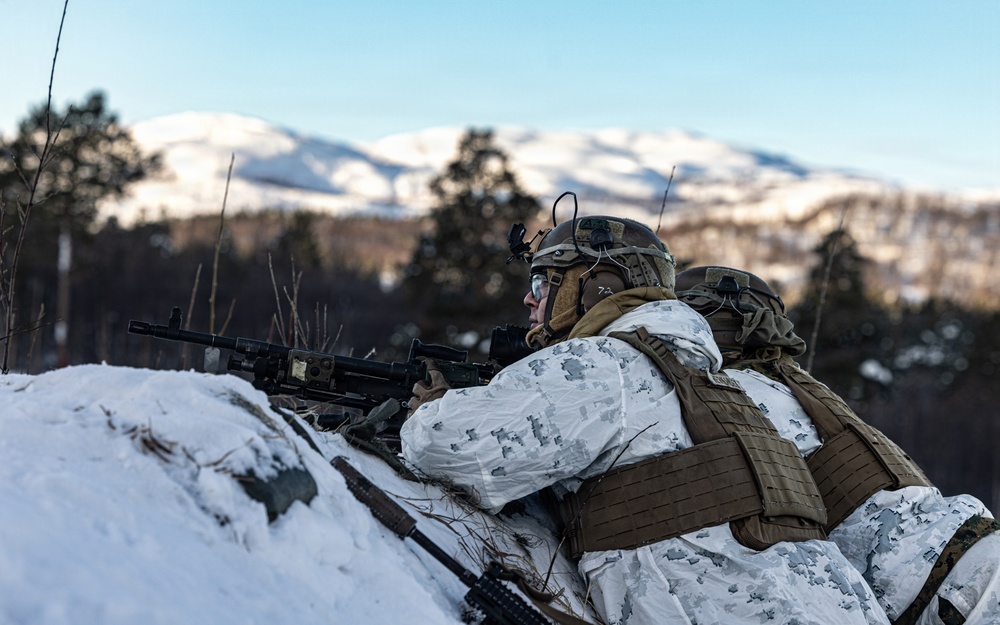 CORE26 | U.S. Marines conduct Live-Fire and Maneuver Squad Attacks in Norway