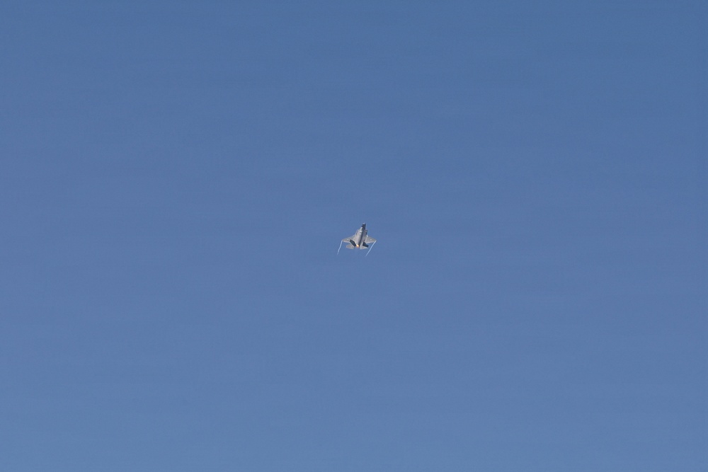 Col. Spohn's Fini Flight