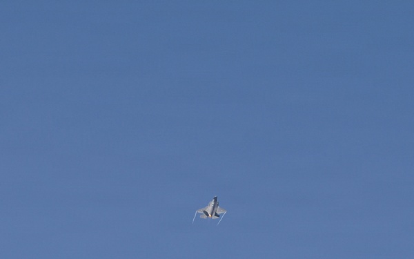 Col. Spohn's Fini Flight