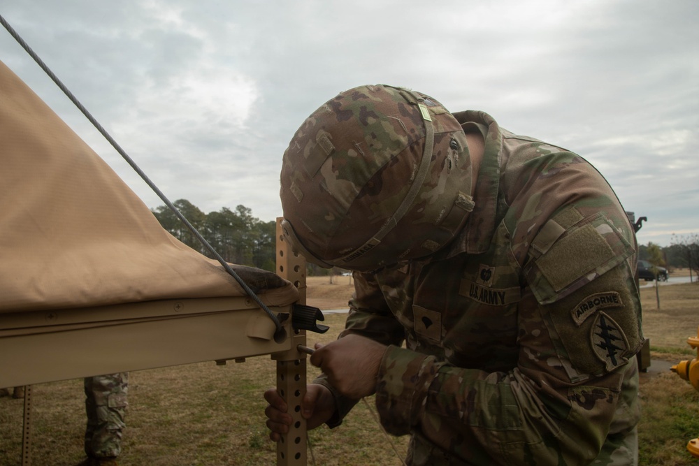 3rd Special Forces Group (Airborne) Soldier compete in the U.S. Army’s Philip A. Connelly Culinary Competition