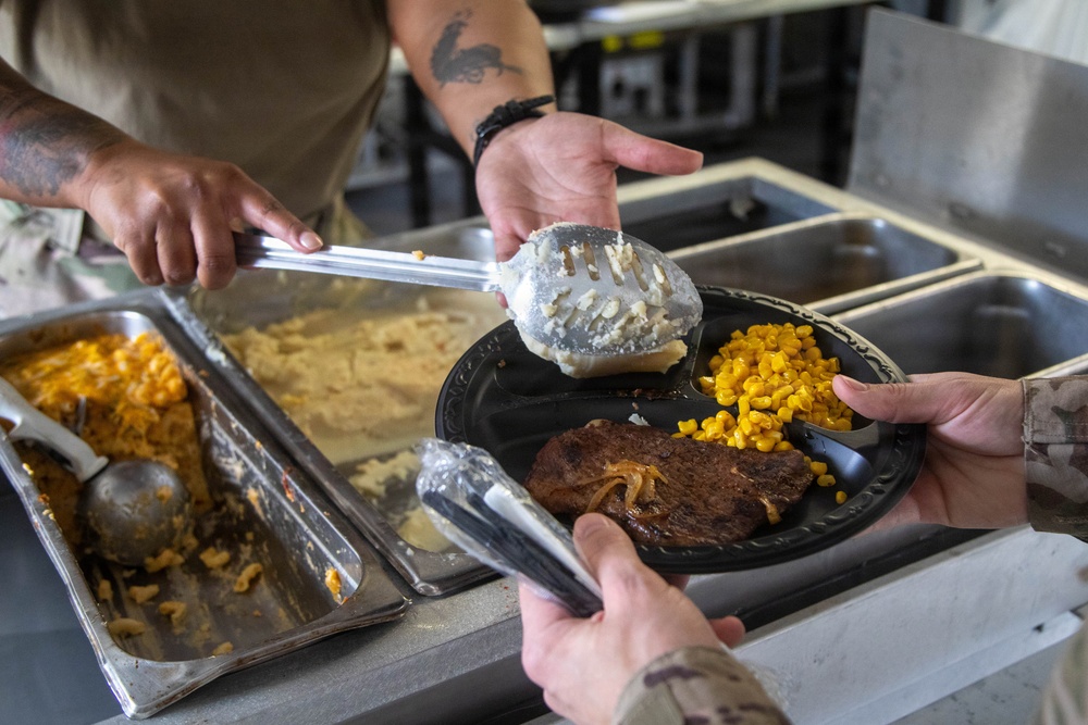 3rd Special Forces Group (Airborne) Soldier compete in the U.S. Army’s Philip A. Connelly Culinary Competition