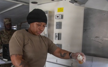 3rd Special Forces Group (Airborne) Soldier compete in the U.S. Army’s Philip A. Connelly Culinary Competition