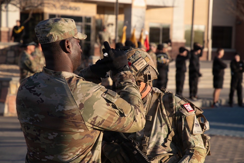Iron Soldiers compete in the E3B ruck march