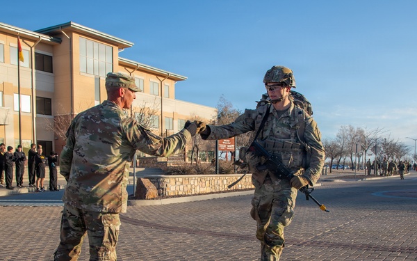 Iron Soldiers compete in the E3B ruck march