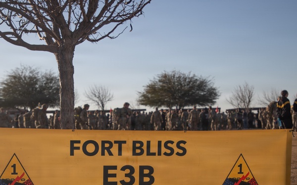 Iron Soldiers compete in the E3B ruck march